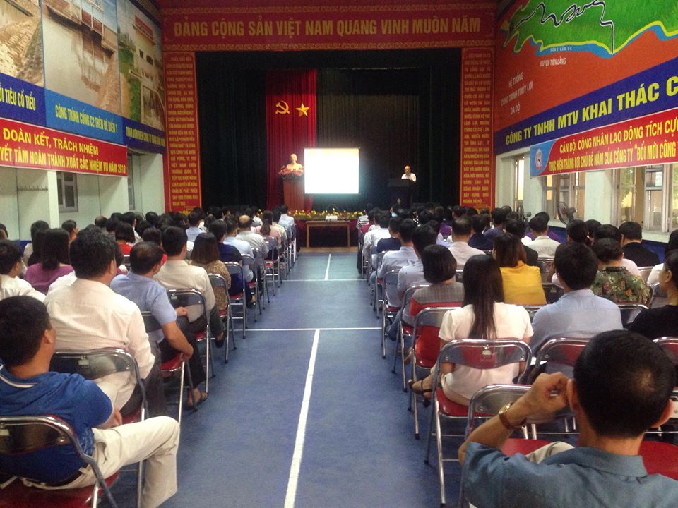 HỘI NGHỊ HỌC TẬP QUÁN TRIỆT TUYÊN TRUYỀN, TRIỂN KHAI THỰC HIỆN  NGHỊ QUYẾT HỘI NGHỊ LẦN THỨ 7 BCHTW ĐẢNG KHÓA XII