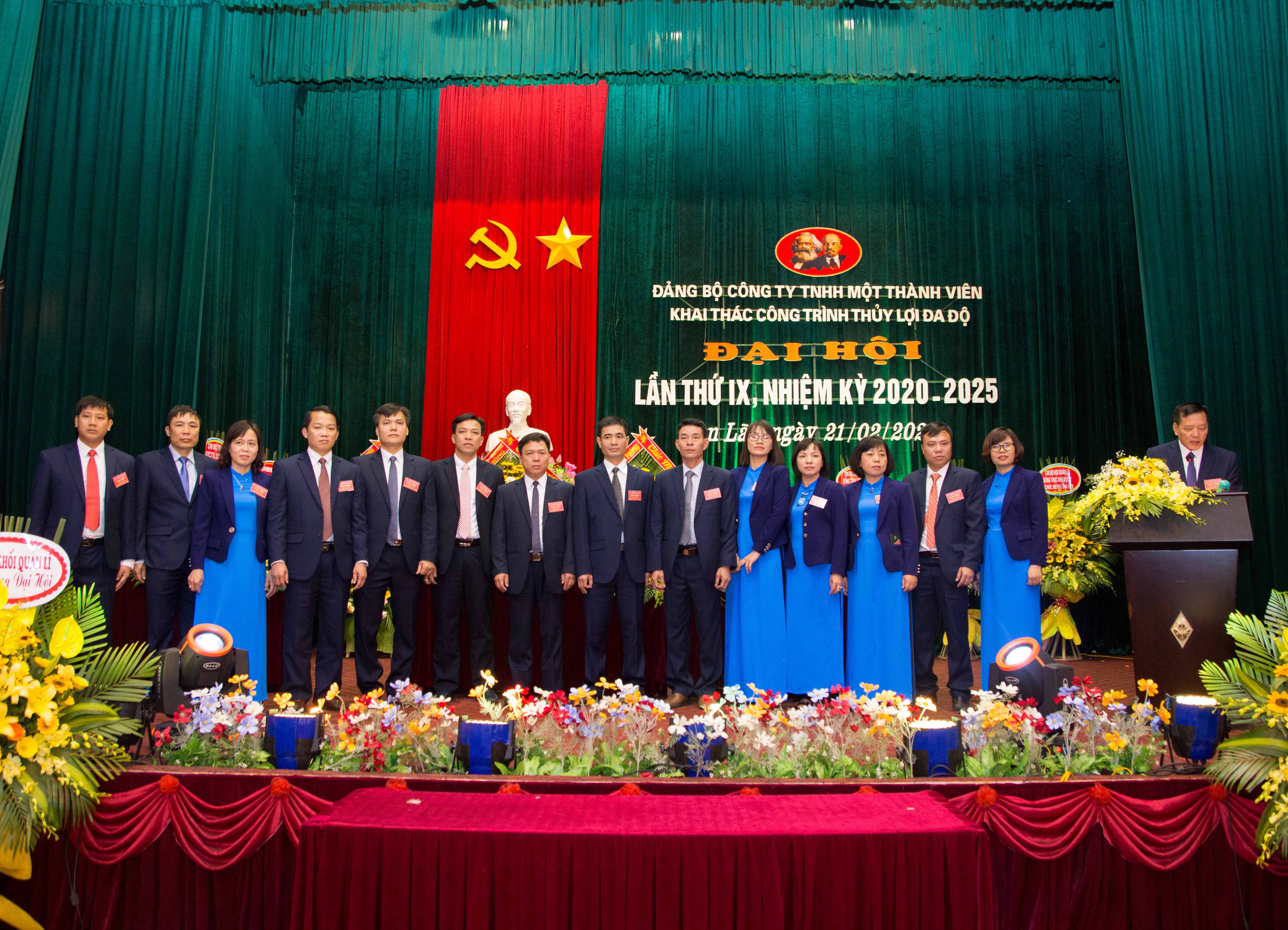 ĐẠI HỘI ĐIỂM ĐẢNG BỘ CÔNG TY TNHH MTV KTCTTL ĐA ĐỘ KHÓA IX NHIỆM KỲ 2020 – 2025