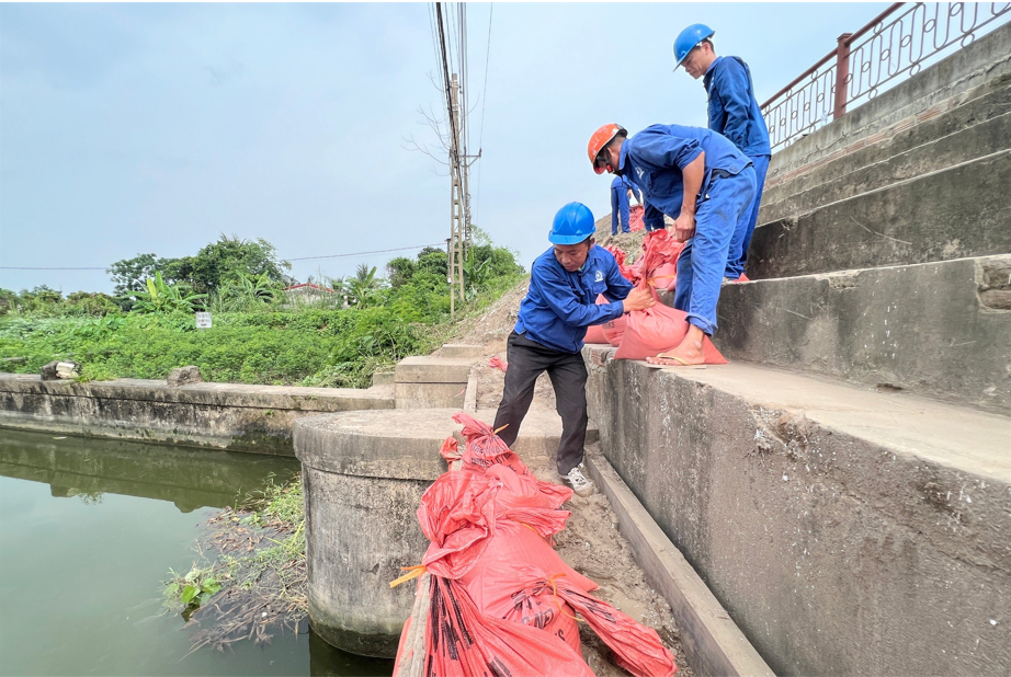 Công tác diễn tập phòng chống thiên tai và tìm kiếm cứu nạn năm 2024