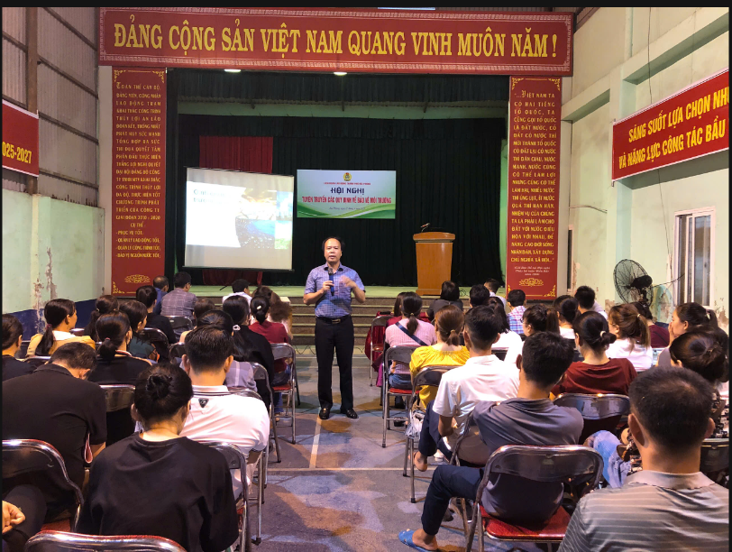 Hội nghị tuyên truyền các quy định về bảo vệ môi trường