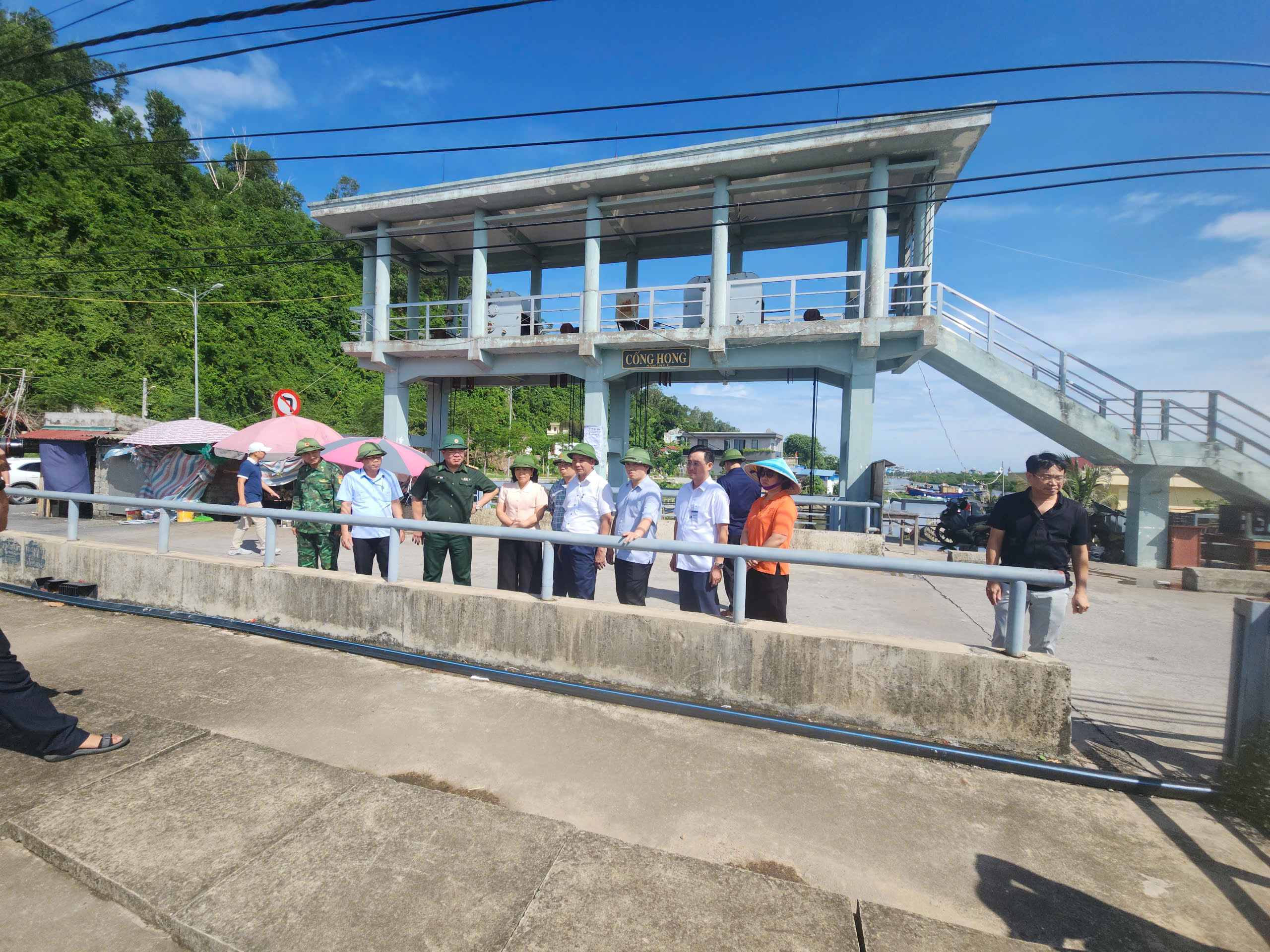 Phó Chủ tịch UBND thành phố Trần Văn Quân kiểm tra công tác phòng chống bão số 1 (bão MAYSAK) năm 2026 Phó Chủ tịch UBND thành phố Trần Văn Quân kiểm tra công tác phòng chống bão số 1 (bão MAYSAK) năm 2026